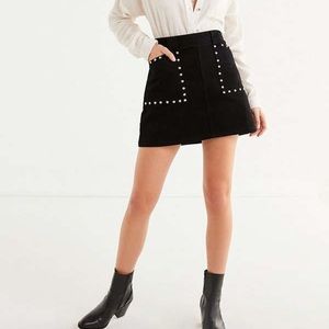 BDG A-Line Studded Mini Skirt